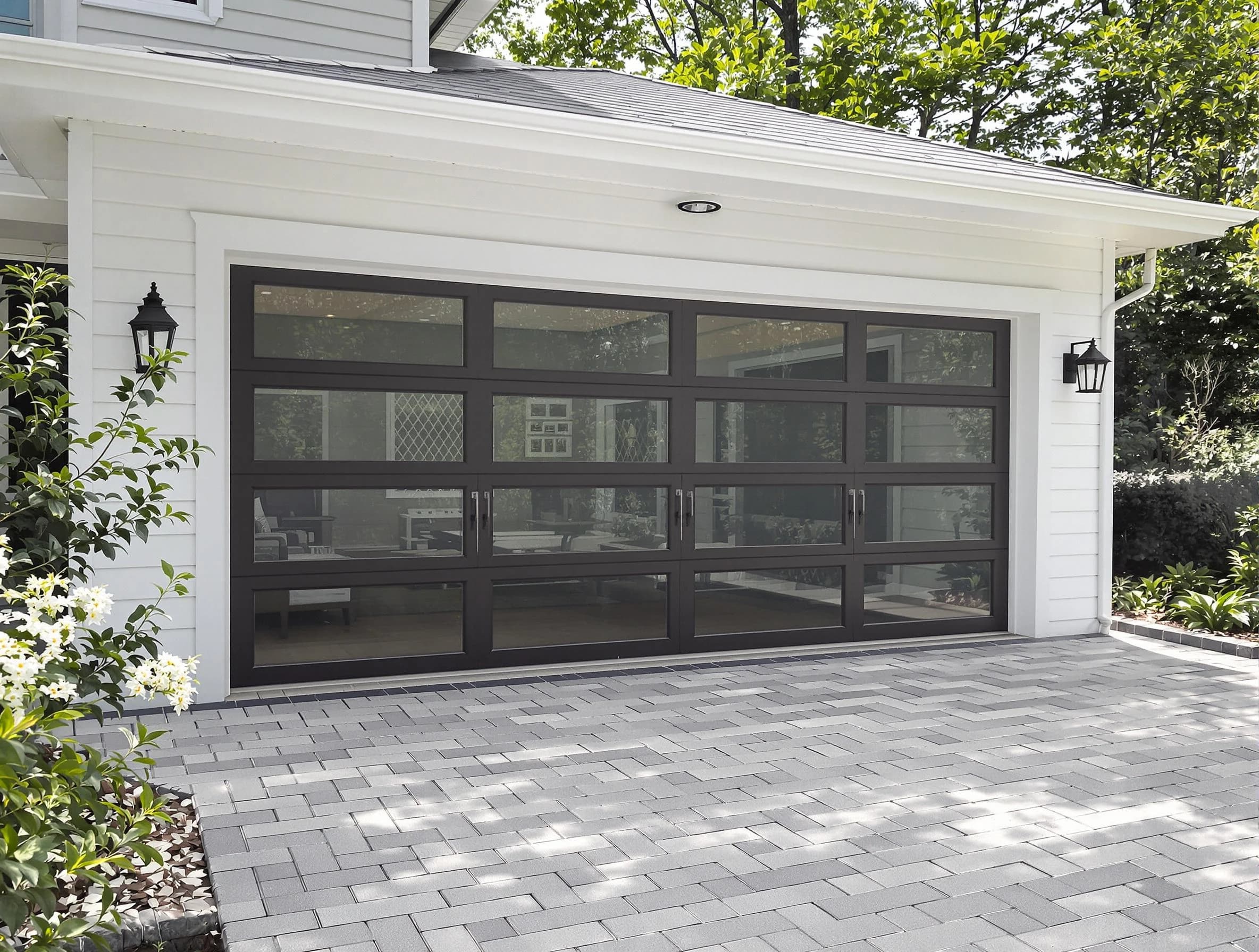 Westminster Garage Door Repair design specialist presenting custom garage door options to Westminster homeowner