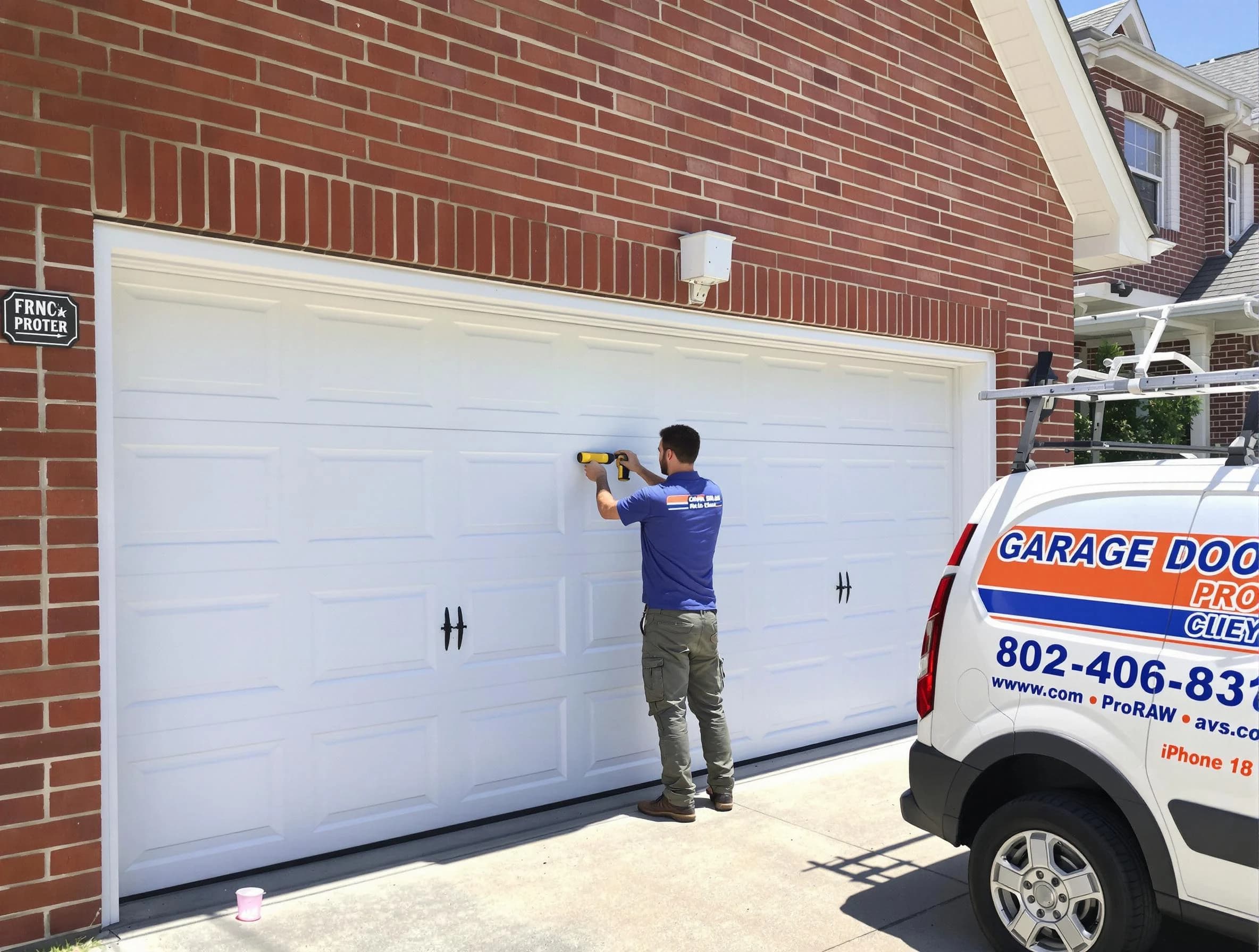 Local garage door repair service by Westminster Garage Door Repair in Westminster