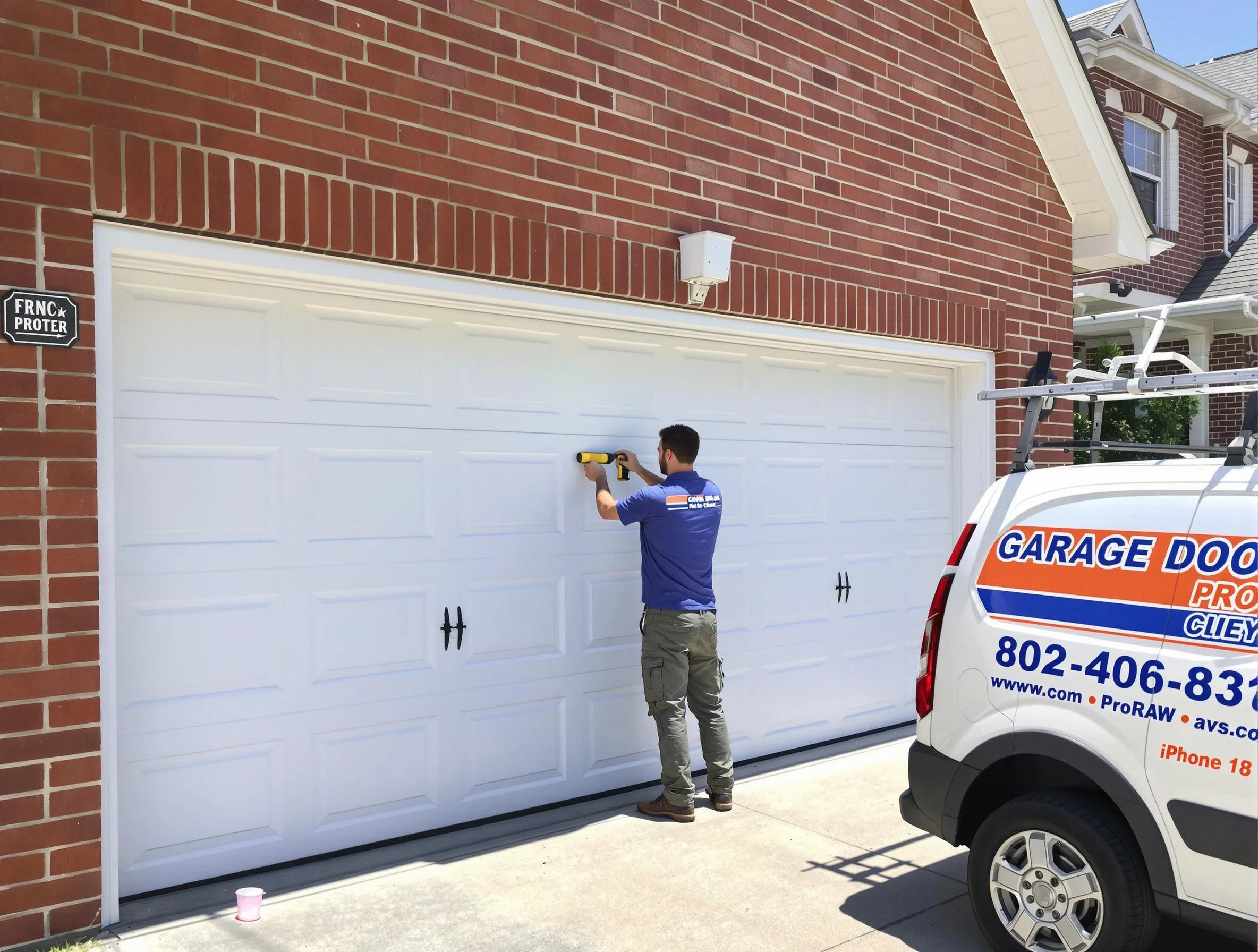 Local garage door repair service by Westminster Garage Door Repair in Westminster